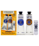 L'OCCITANE SHEA TRAVEL MUST HAVES 3 PCS SET: 1 OZ HAND CREAM + 1 OZ FOOT... - $52.02
