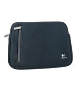 Logitech 10.0 Kinetik Black Notebook Sleeve Protective Case Pouch 10&quot;x8&quot; - £12.93 GBP
