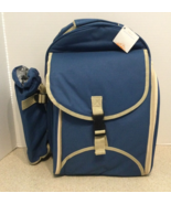 Insulated Picnic Basket Set Lunch Tote Backpack Cooler - Picnic Set for 2 - $224.29 MXN
