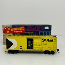 CP Rail 35188 HO Scale Yellow Box Car w/ Cargo Load Model Train Railroad - $18.88