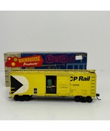 CP Rail 35188 HO Scale Yellow Box Car w/ Cargo Load Model Train Railroad - $25.64 CAD