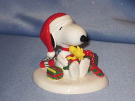 Snoopy and Woodstock Figurine by Peanuts. - $26.00