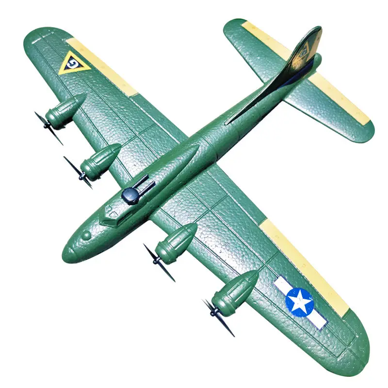 CSOC RC Airplane Planes with light Remote-Controlled Aircraft B17 Drop-Resistant - £53.16 GBP+