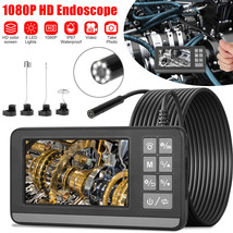 Dual Lens Industrial Endoscope Borescope Lcd 4.3Inch 8Mm Inspection Snak... - $71.99