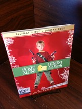 Home Alone 1-2 Collection (Blu-ray + Digital)Slipcover-NEW-Free Shipping w/Track - £19.33 GBP