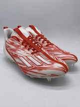 adidas Adizero Cleat Elite Low White Orange HP8748 Men’s Size 13 - £79.89 GBP