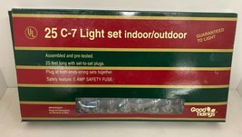 Good Tidings Clear Light Set 25 Feet - #40410 - £15.47 GBP