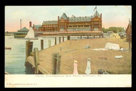 Postcard UDB 1907 Jamestown Celebration Hotel Chamberlin Old Point Comfo... - $14.84