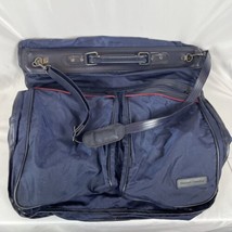 Vintage American Tourister The Organizer Navy Blue Garment Luggage Bag - £22.74 GBP