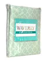 Waverly Fleuretta European Sham 26 x 26&quot; Green 100% Cotton Mediterranean... - $23.76