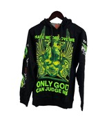 Maison Noir Black Judgement Hoodie Size Small New - £28.57 GBP