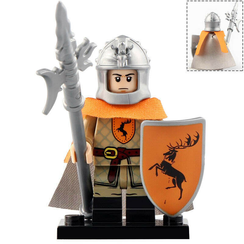 Halberdier The House Baratheon Game of Thrones Minifigure Block Toy New - $2.90