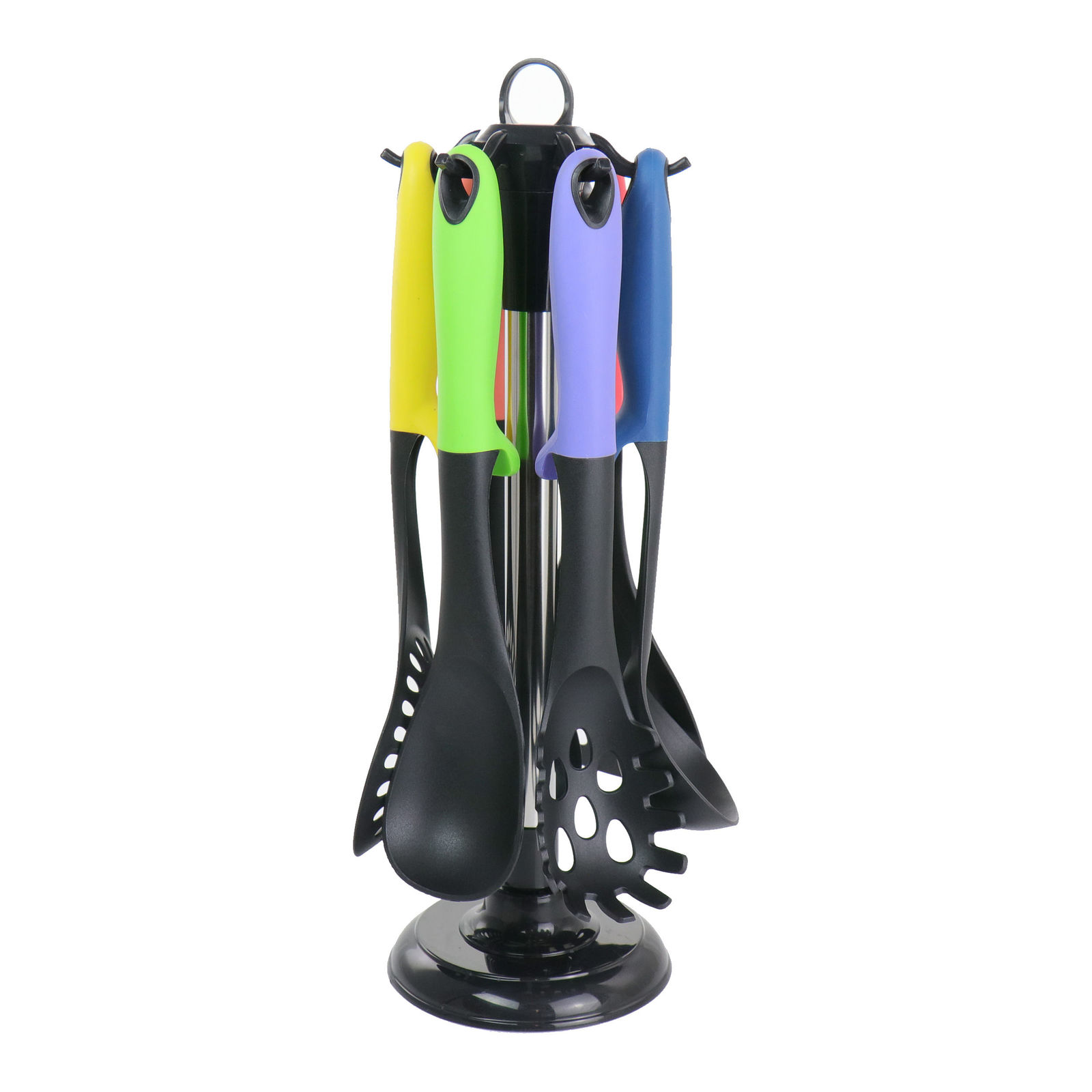 MegaChef Assorted Color Nylon Cooking Utensils, Set of 7 - $44.51