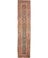 Authentic hand knotted Antique Runner. 3&#39;8&quot;x 16&#39;5&quot; - £1,200.05 GBP