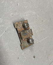 1965-1968 Ford Galaxie Glove Box Door Lid Latch Striker Lock Bezel Mercu... - $28.46