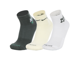 Nike Everyday Plus Cushion Ankle Socks 3 Pairs Sportswear Casual NWT DH3827-901 - £28.37 GBP