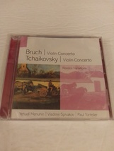 Bruch Violin Concerto Tchaikovsy Violin Concerto Rococo Variations Audio CD New - £11.98 GBP