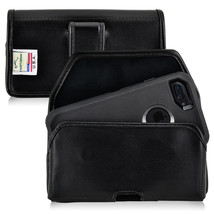 iPhone 8 iPhone 7 Holster Black Belt Clip Otterbox Case Leather Turtleback - £30.36 GBP