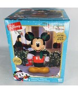 6 Ft Gemmy Christmas Disney Mickey Mouse with Stocking Airblown Inflatable - $79.99