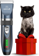 Oneisall Cat Grooming Clippers for Matted Hair, 2-Speed Cat Grooming Kit Cordles - £42.33 GBP