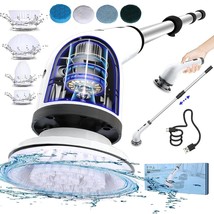 Electric Spin Scrubber Cordless Telescopic Bathroom Cleaning Brush Recha... - $54.99