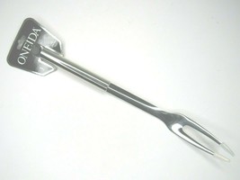 Onieda 13&quot; Stainless Steel 2 Prong Serving Fork #50405 Deli Snail Grill Oven NEW - £15.29 GBP