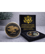 Rare UNITED STATES LAND OF THE FREE HOME OF THE BRAVE w/ Retirement Award - $36.84