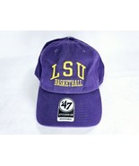 New! &#39;47 LSU Tigers Basketball Clean Up Purple Adjustable Hat - $21.99