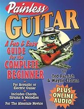 Painless Guitar Book and Online Audio by Wayne Erbsen/Perfect For Newbies!  - $9.95