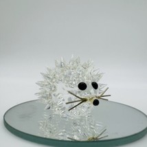 Swarovski Crystal 1994 Miniature Hedgehog Porcupine Figurine Whiskers Metal - $51.43