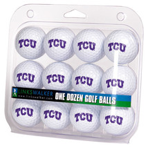TCU Horned Frogs Dozen 12 Pack Golf Balls - £31.36 GBP