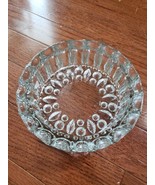 Vintage Ashtray - Chunky Glass Ash Tray Clear Glass - Excellent Condition - £11.78 GBP