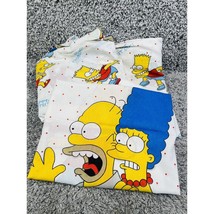 The Simpsons 3 Piece Twin Sheet Set DreamStyles Vintage 1990 Homer Bart Marge - $47.41