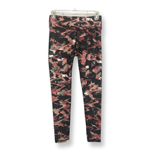 Fabletics Womens Leggings Black Pink Abstract Stretch Full Length XS - £12.69 GBP