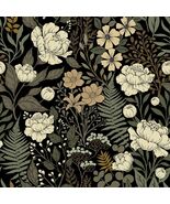 Decoroom Vintage Large Floral Peel and Stick Wallpaper 17.7in x 118in - $289.69 MXN