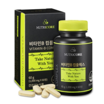 Nutricore Vitamin B Complex 60g (1,000mg x 60tablets) x 1ea - £52.22 GBP