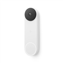 Snow-Colored Google Nest Doorbell (Battery) - Wireless Doorbell Camera - Video - £135.00 GBP