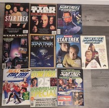 Star Trek magizines Lot Of 11 Official Fan Club starlog MAD Time Ect Vintage 90s - £11.58 GBP