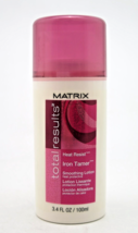 Matrix Total Results Heat Resist Iron Tamer Smoothing Lotion 3.4 fl oz /... - £14.07 GBP