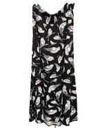 NEW LuLaRoe XL Black &amp; White Birds Knit Maxi Skirt Dress - $42.56
