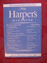 Harper&#39;s May 1945 John Fischer John P. Marquand Max Steele Fletcher Pratt - £6.83 GBP