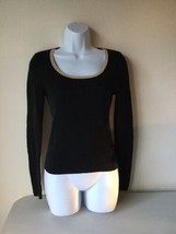 The Limited Womens Sweater Small Black Long Sleeve - $11.88