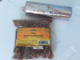 Indian Rock Frankincense Resin incense blend for Relaxation 1/2 Lb +10 Charcoal - £23.74 GBP