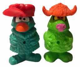 McDonalds Jim Henson Muppet Workshop Blue Bird &amp; Green Monster Toys 1994 - £3.87 GBP