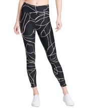 DKNY Womens Sport Amaryllis Printed High Rise Leggings,Spritzer Combo Size Small - £44.59 GBP