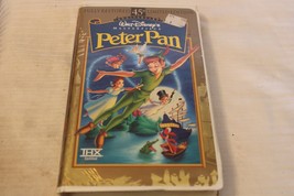 Peter Pan (VHS, 1998, 45th Anniversary Limited Edition) Disney Clam Shell - £15.71 GBP