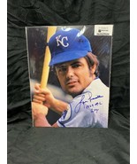 Lou Piniella Autographed 11x14 Photo Kansas City Royals 1969 AL ROY WS30 - $1,128.81 MXN