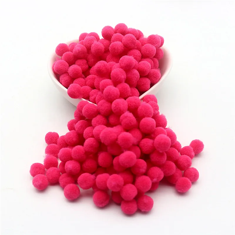 15g Fluffy Soft Pompom 8 Mm 10 15 20 25 30 Plush DIY Home -30mm 15g 14 - $2.69 CAD