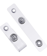 Clear ID Badge Holder Strap Plastic Badge Strap with Snap and Eyelet Vin... - $188.82 MXN
