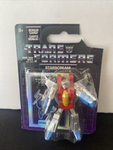 Transformers Starscream Figure 2.5&quot; With Bonus Card Hasbro Toy Decepticon  - £3.84 GBP